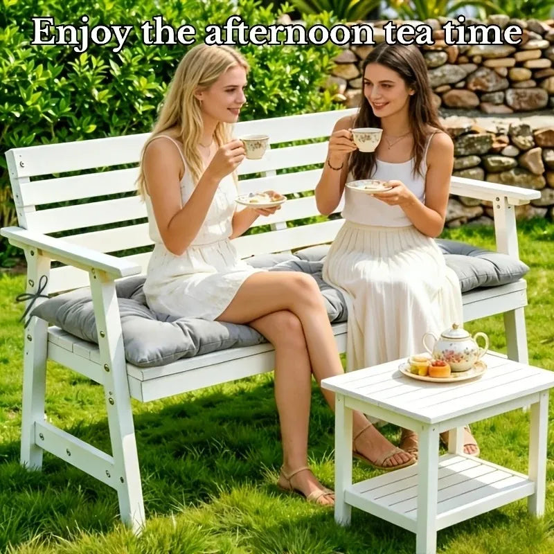 Outdoor Bench Cushion – Thick Padded Porch Swing Seat Pad Outdoor Bench Cushion Qst