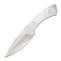 Swayboo GV10 Damascus Steel Fixed Blade Knife Billet DIY Knife Billet Blank Qst WHITE