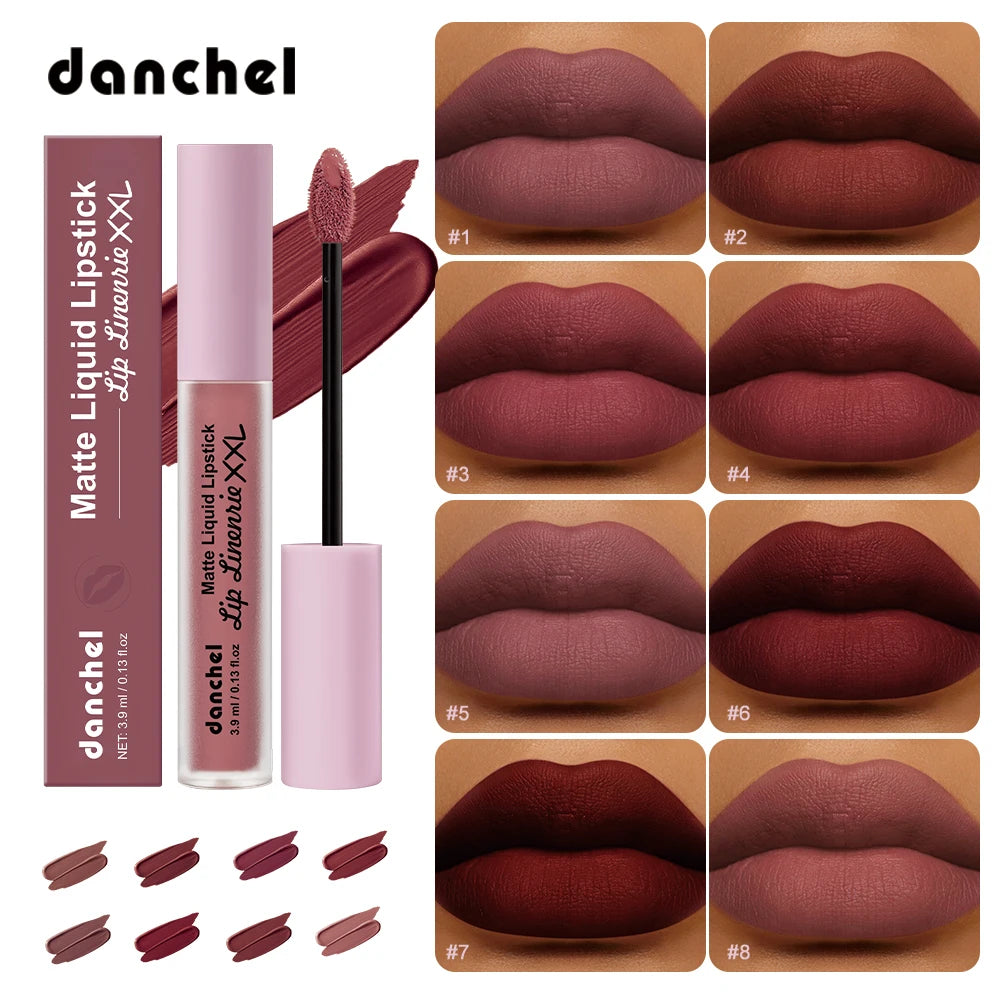 Matte Liquid Lip Gloss – 16H Wear, Transfer-Resistant & Non-Drying Matte Liquid Lipstick Qst