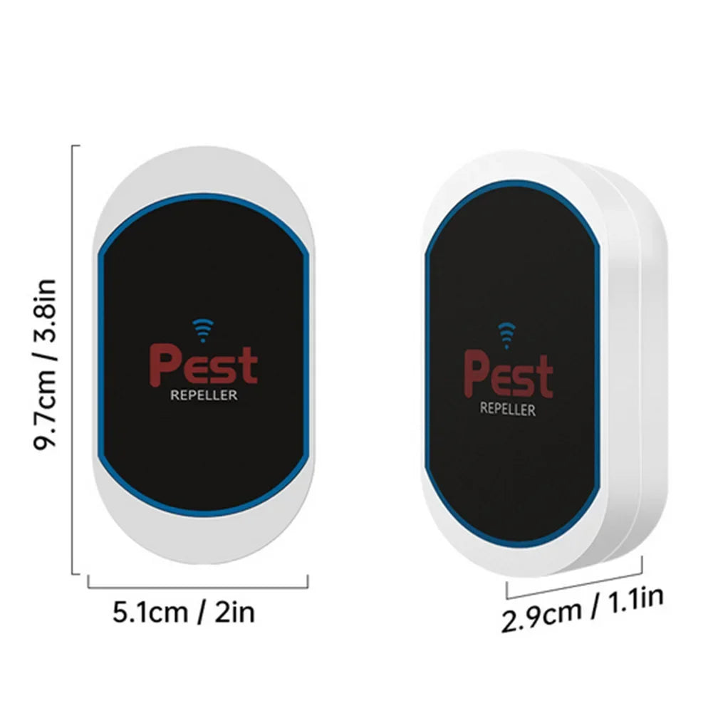 Ultrasonic Pest Repeller Plug-In | Insects, Rats & Mosquitoes Ultrasonic Pest Repeller Qme
