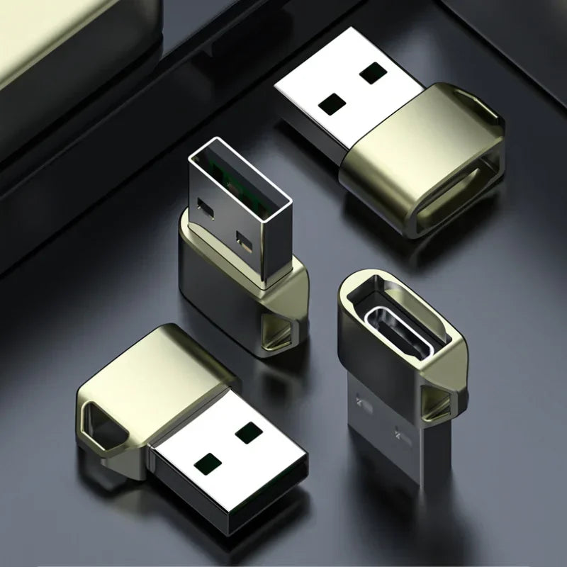USB-C Adapter Mini Type-C Jack Splitter & OTG Converter | Qme USB-C Adapter Splitter Qme