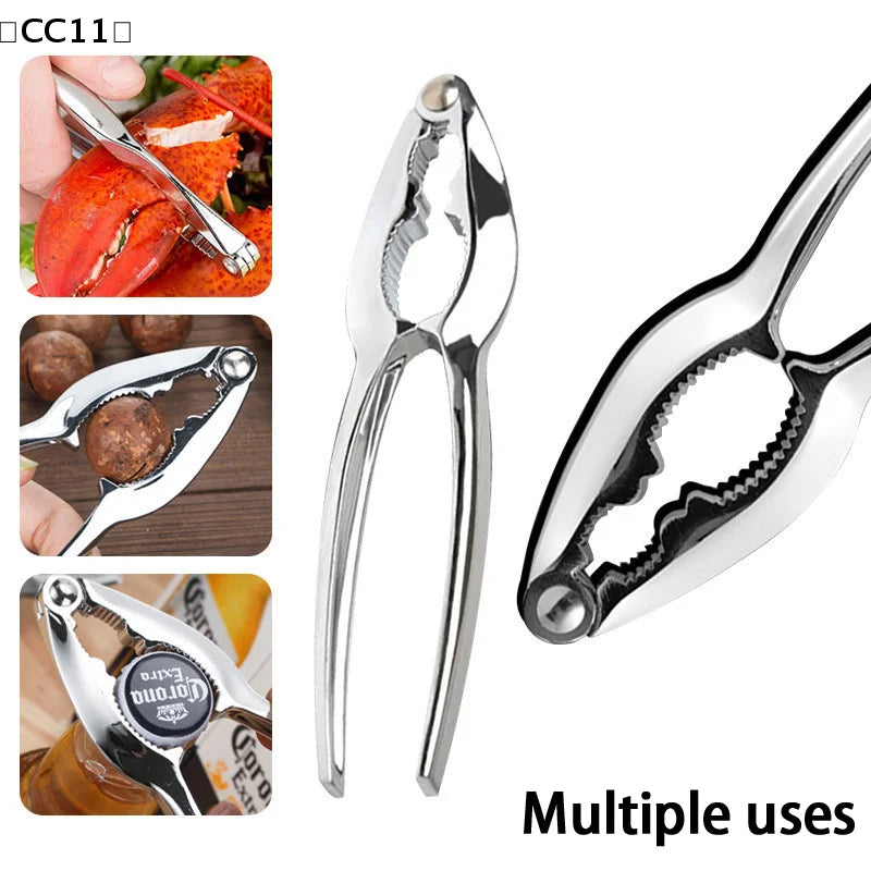 Stainless Steel Seafood Cracker Set – Crab & Lobster Tools Seafood Tool Set Qme