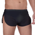 Men's Lightweight See-Through Boxer Briefs – Stylish & Breathable Men's Boxer Briefs Qme Black L