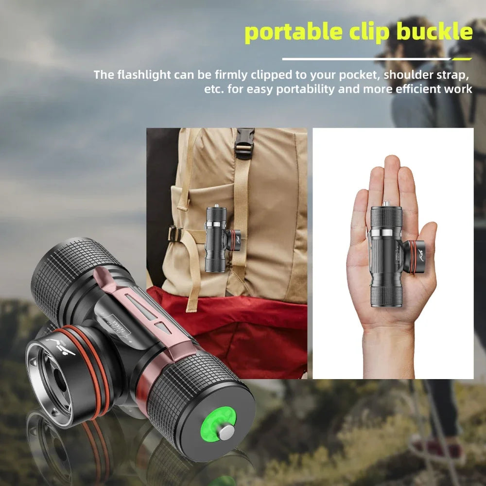 Scuba Diving Headlamp 10000LM IPX8 Waterproof LED 40M Torch Dive Headlamp Qst