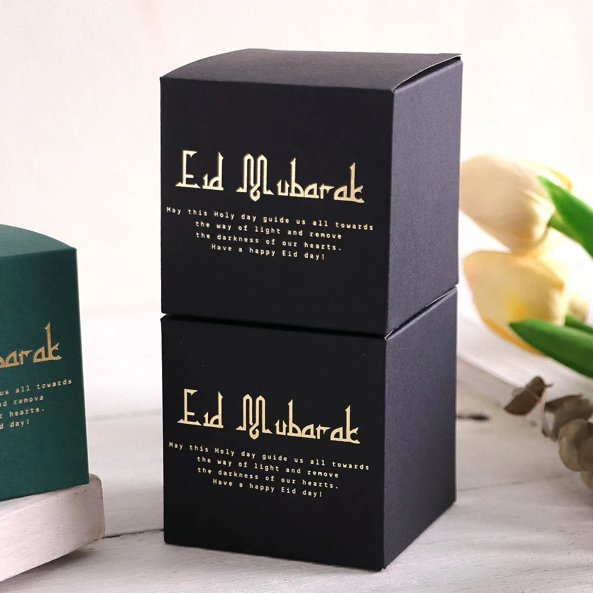 Eid Mubarak Gift Boxes for Candies, Chocolates & Small Gifts Festive Gift Boxes Qme