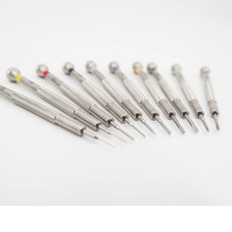 Precision Watchmaker Screwdriver Set – Stainless Steel Repair Kit Precision Screwdriver Set Qme