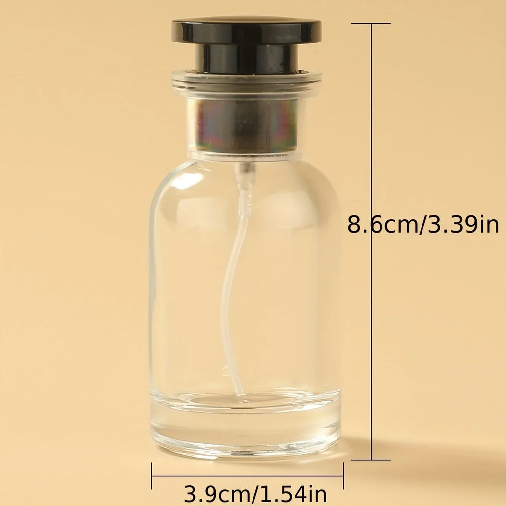 Glass Travel Perfume Spray Bottles – Set of 5 Portable Atomizers Travel Perfume Atomizer Qme