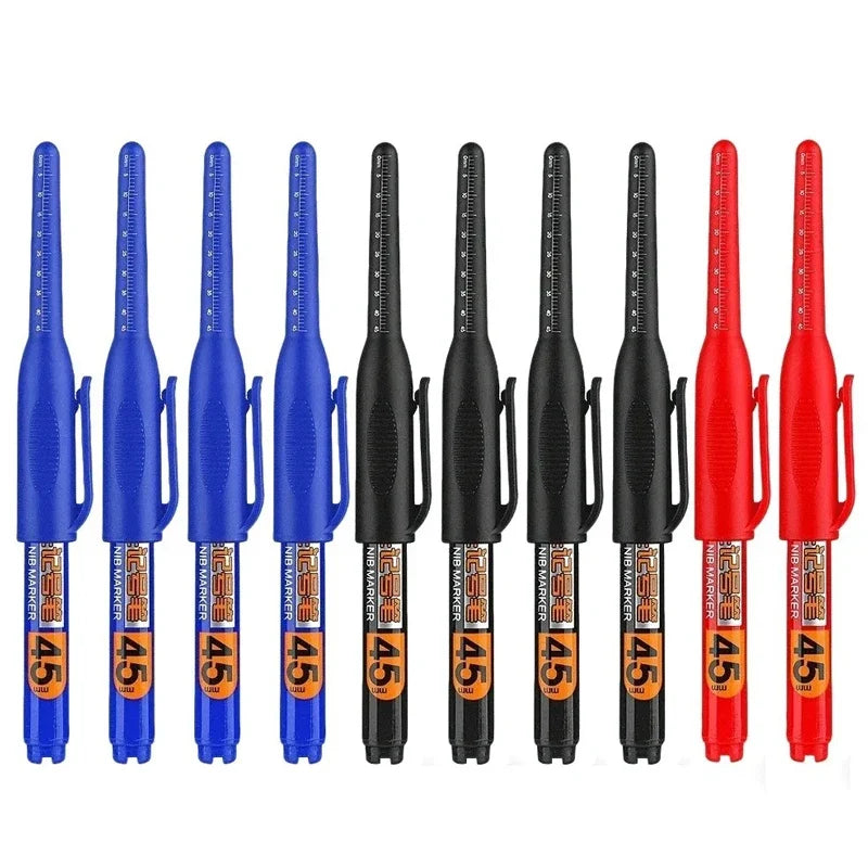 Waterproof Deep Hole Marker Pen – Long Nib Carpenter Pen