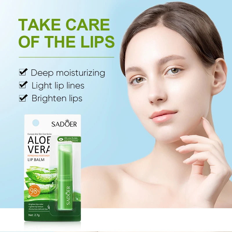Aloe Vera Lip Balm – Hydrating, Nourishing & Moisturizing Lip Balm Qst