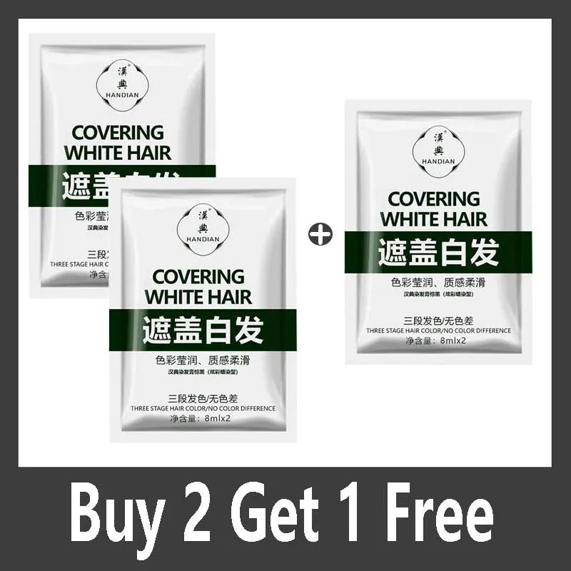 Herbal Hair Dye Shampoo – Dark Color & Nourishing Treatment Hair Dye Shampoo Qme Buy 2 Get 1 Free