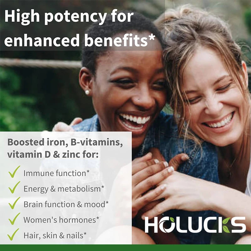 HOLUCKS Complete Multivitamin & Minerals Capsules | B1G1 Free Multivitamin Supplement Qst