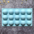 Silicone Half-Sphere Mold – 3D Ball Baking Mold for Cakes Silicone Baking Mold Qme Blue