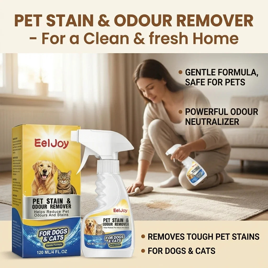 Pet Stain & Odour Remover Spray – Urine Scale Eliminator Pet Odour Remover Spray Qme