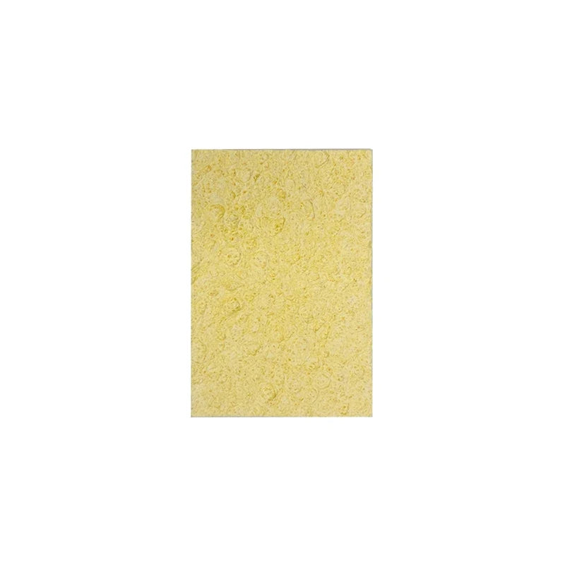 Soldering Iron Tip Cleaning Sponge – Yellow 5×3.5cm Soldering Accessory Qme