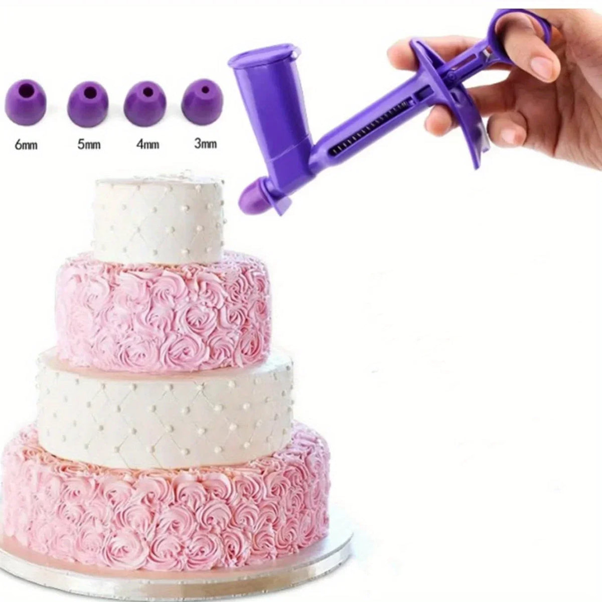 Purple Pearl Applicator – Fondant Cake Decorating Tool | Qme Cake Decorating Tool Qme