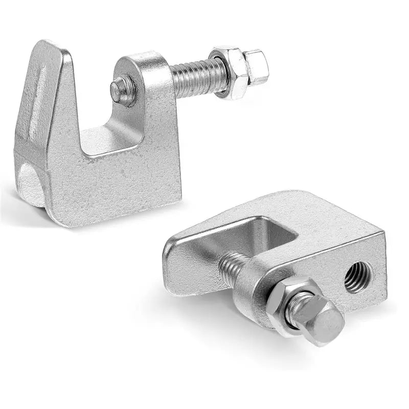 Iron Beam Clamp UNC 3/8 | 4 Jaw Vertical Pipe Support Pipe Support Clamp Qme