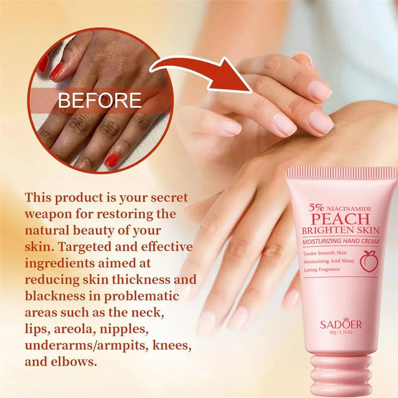 Brightening Hand Cream – Dark Knuckle & Melanin Corrector Brightening Hand Cream Qme