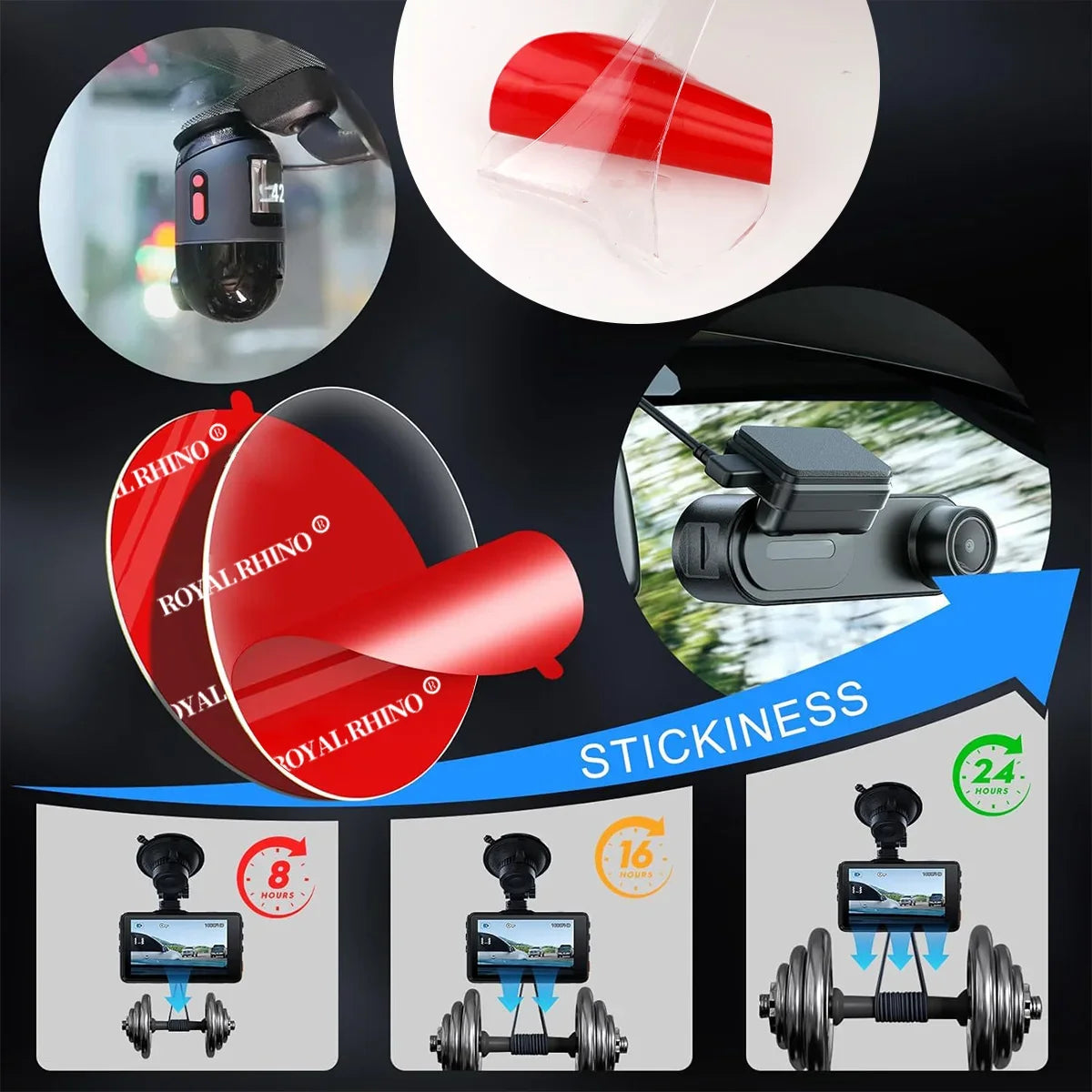 Strong Double Sided Waterproof Acrylic Tape | No Trace Double Sided Tape Qme