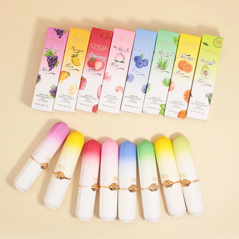 Color-Changing Moisturizing Lipstick | 8 Shades | Qme Color-Changing Lipstick Qme