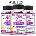 Daitea Super Melatonin 40mg Capsules – Vitamin C & Lemon Balm Sleep Support Supplement Qst 60count-3bottle