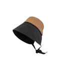 Women's Wide Brim Foldable Straw Bucket Sun Hat Wide Brim Sun Hat Qst Black