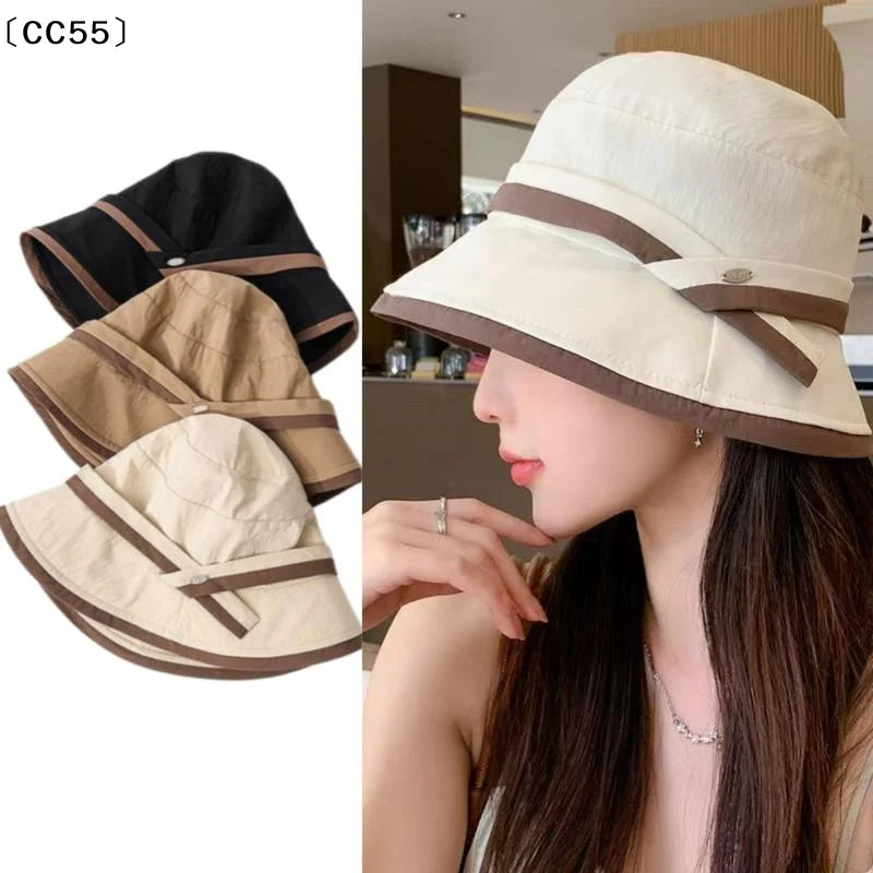 Women's Wide Brim Bucket Hat – Lightweight Sun Hat Women's Sun Hat Qst
