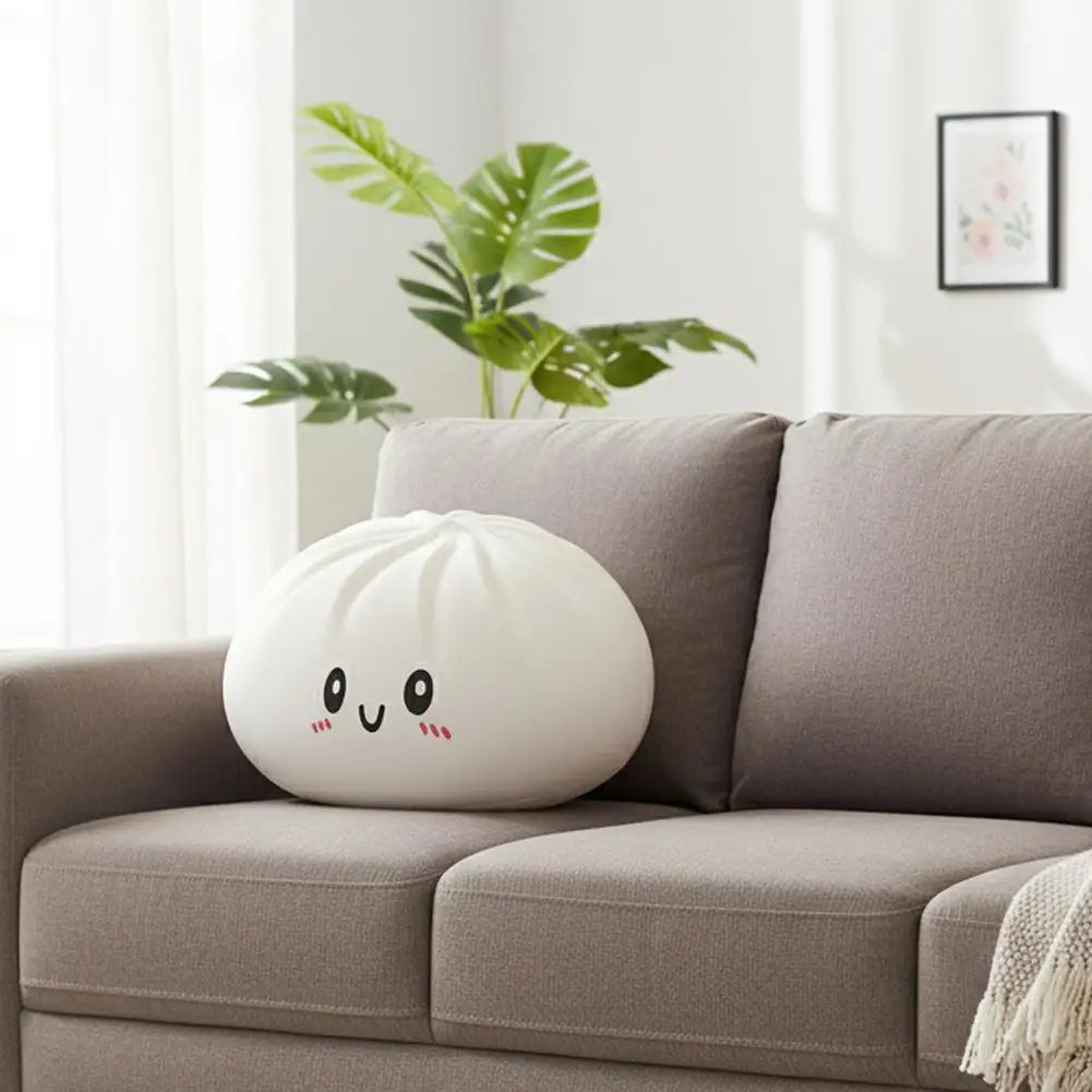 Giant Dumpling Plush Hug Pillow – Soft Stuffed Novelty Decor Plush Hug Pillow Qme