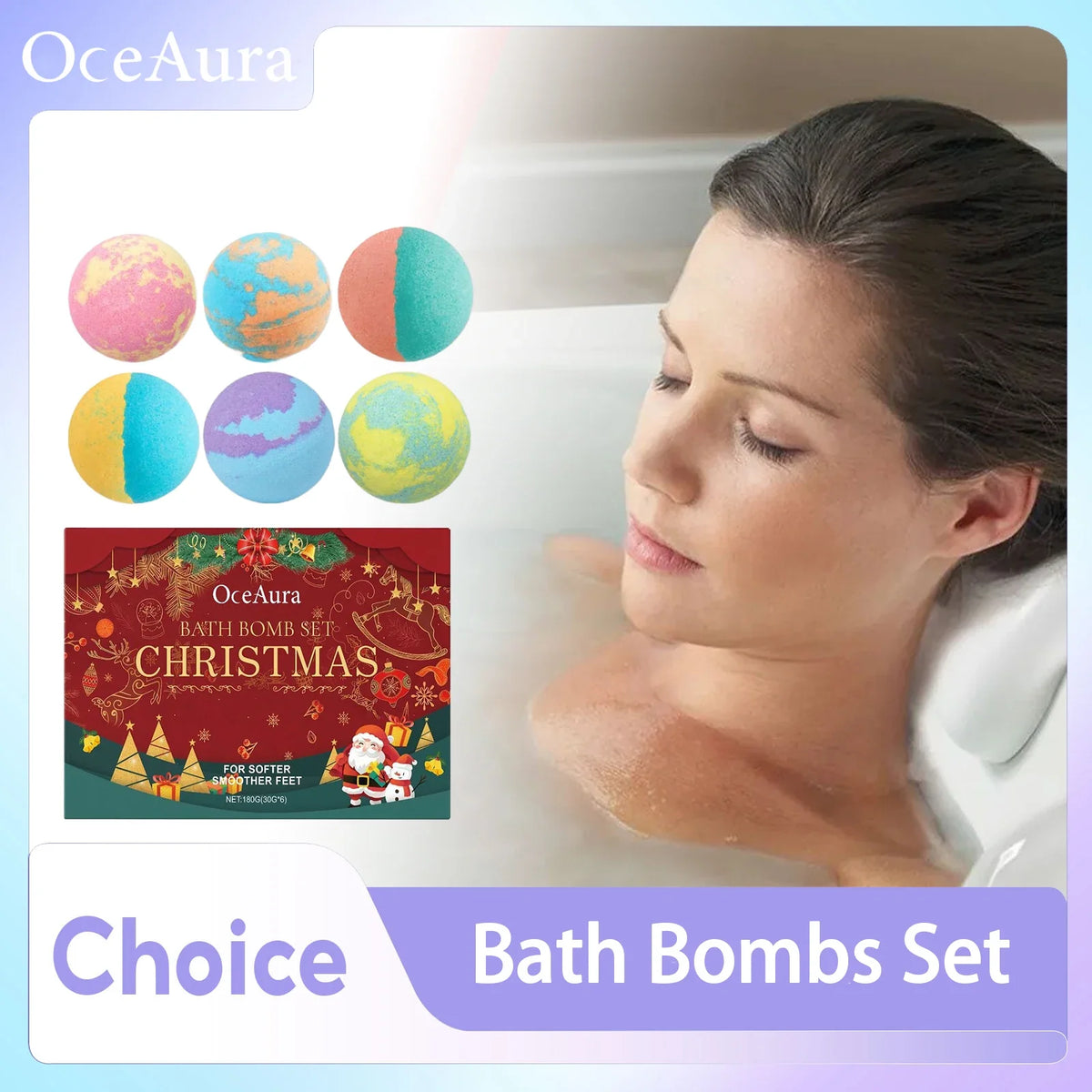 Kids Surprise Bath Bombs Set | Fizzy Bubble Balls 6 & 12 Pack Kids Bath Bomb Set Qme