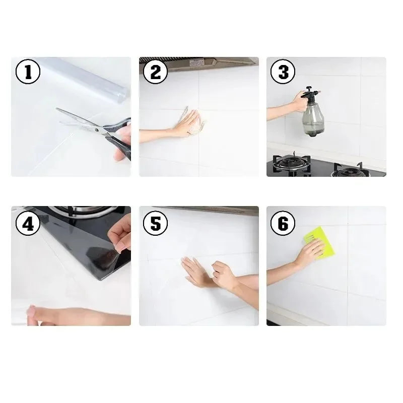 Modern Waterproof Oil-Proof Decorative Wall Stickers – PVC Decorative Wall Sticker Qme