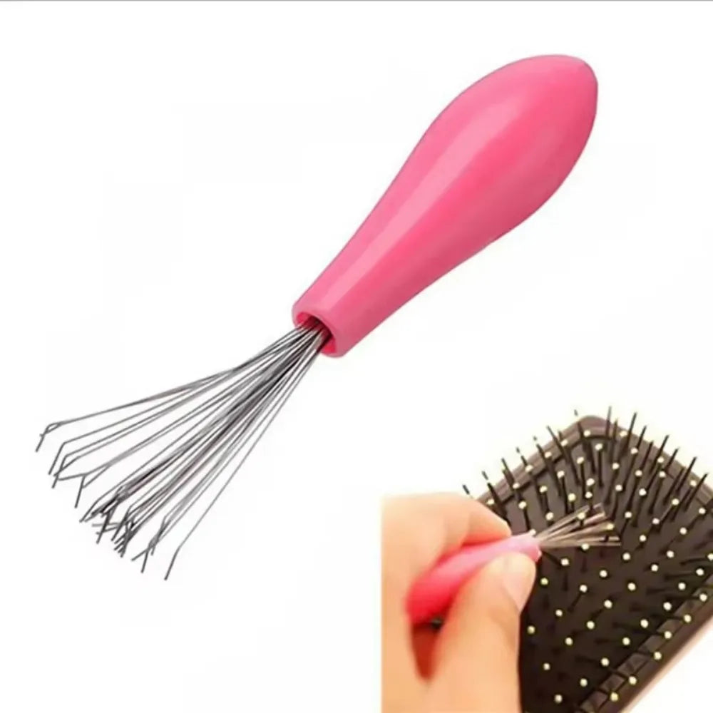 Hair Brush Cleaner Tool – Metal Comb & Bristle Detangler Hair Brush Cleaner Qme