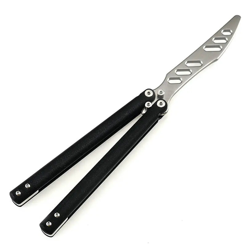 TRSKT Balisong Butterfly Trainer – G10 Handle & Ball Bearing Balisong Trainer Qst