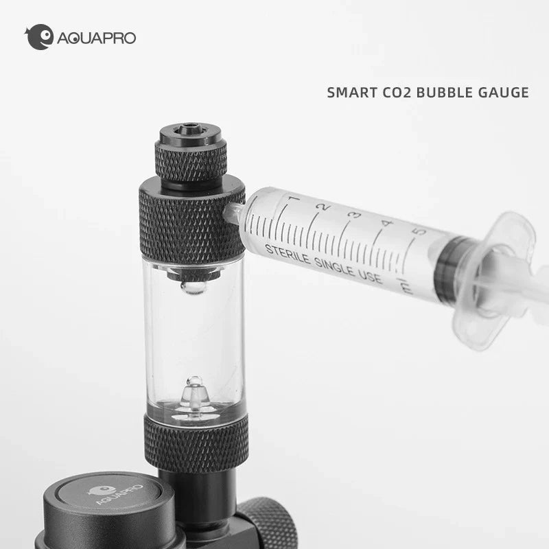 AQUAPRO CO2 Smart Bubble Counter for Planted Aquariums Aquarium CO2 Accessory Qme bubble counter