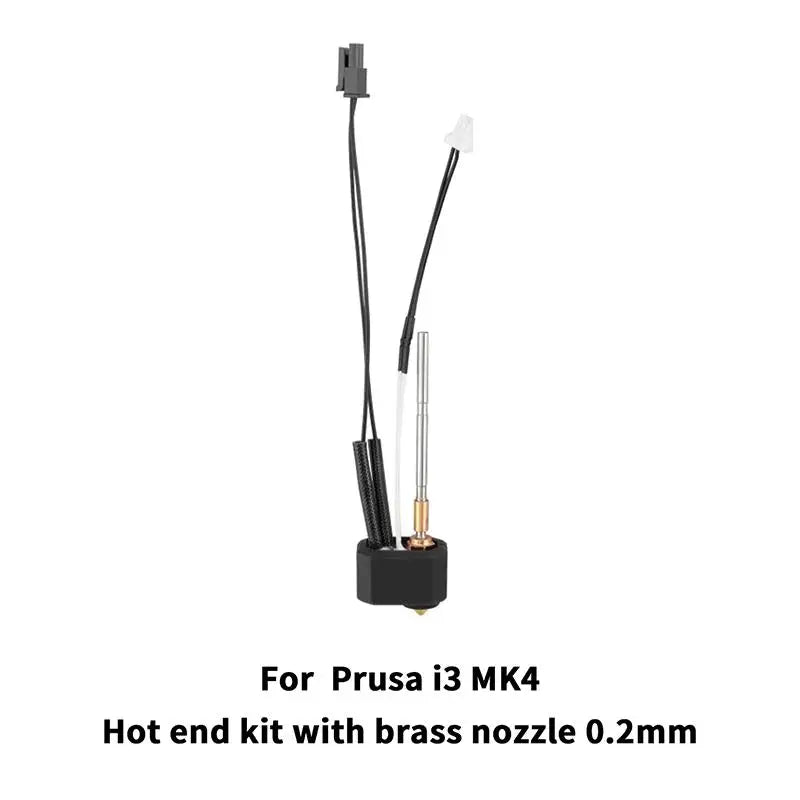 Hardened Steel Hot End Extruder Kit for Prusa i3 MK4 | 3D Printer 3D Printer Extruder Qme