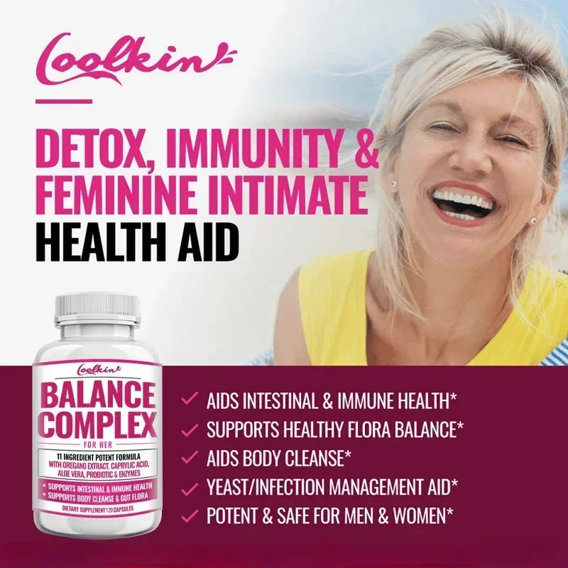 Women's Balance Complex – Probiotics for Digestion & Immunity Probiotic Supplement Qst
