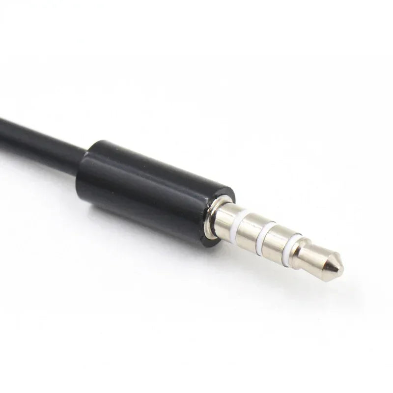 1m 3.5mm Aux Audio Male Cable – Stereo Car & Device Cable Aux Audio Cable Qme