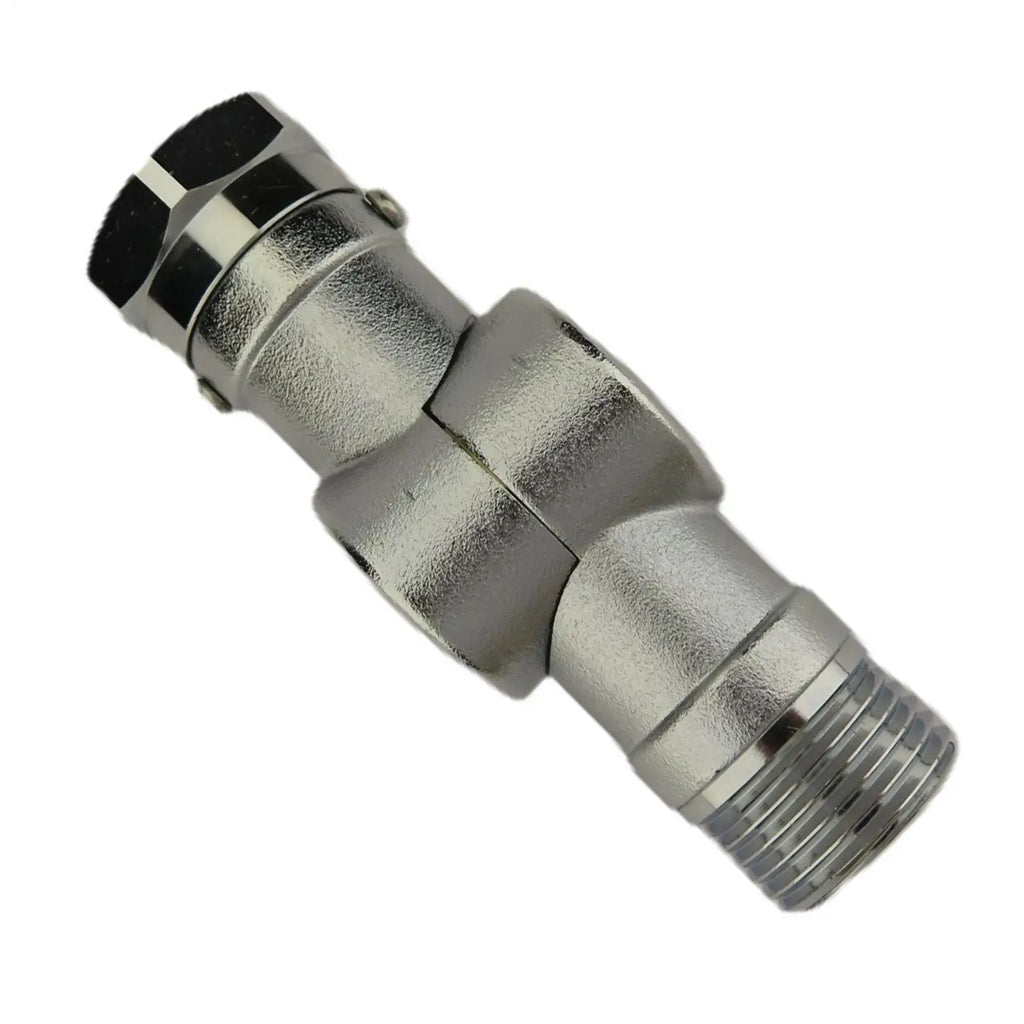 Brass Water Hose Swivel Adapter – 180° & 360° Rotating Hose Swivel Adapter Qme