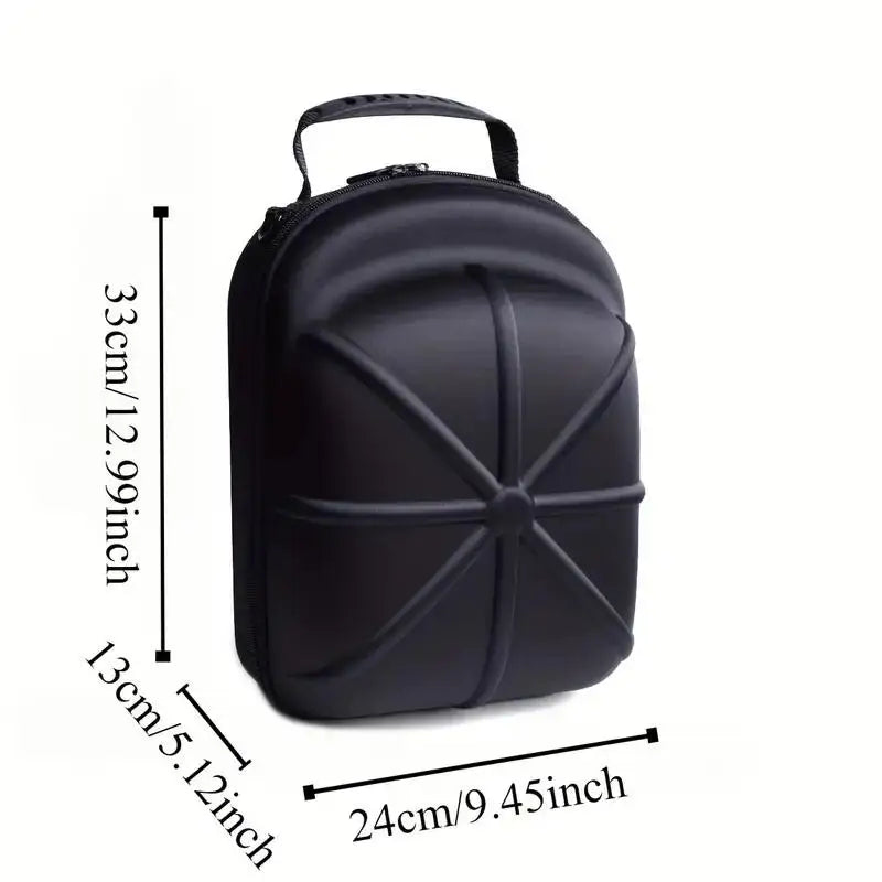 Baseball Cap Travel Bag – EVA Hard Shell Hat Carrier Case Hat Carrier Case Qme