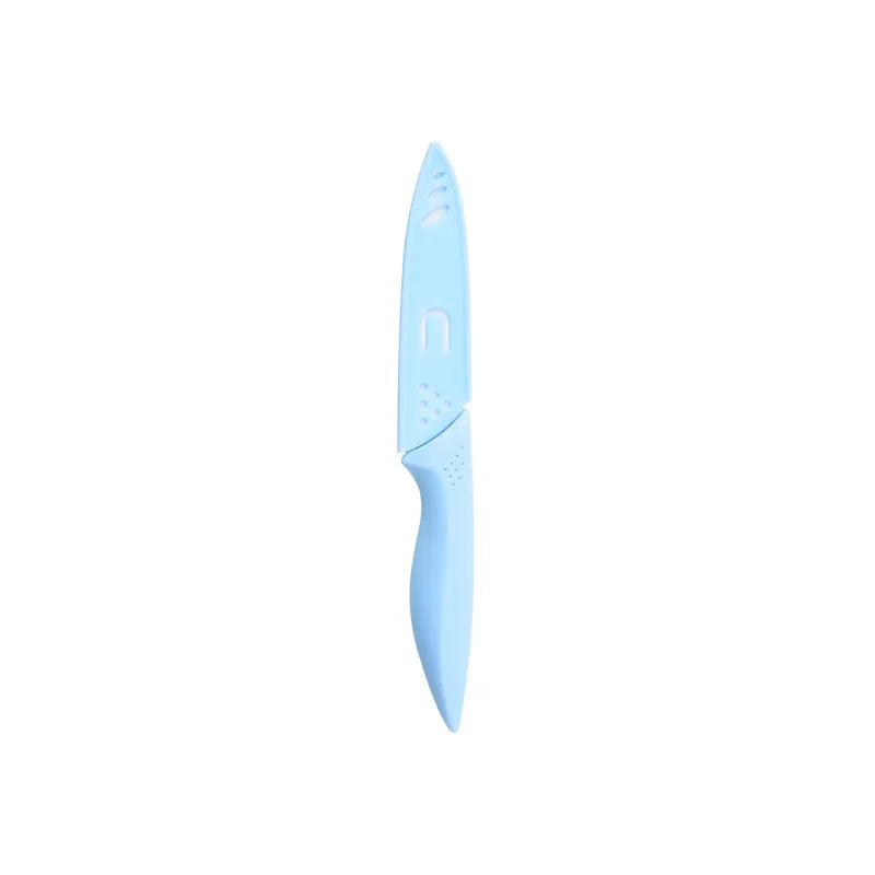 Xituo Ceramic Knife with Sheath – Sharp Kitchen Utility Knife Ceramic Kitchen Knife Qst blue 4inh