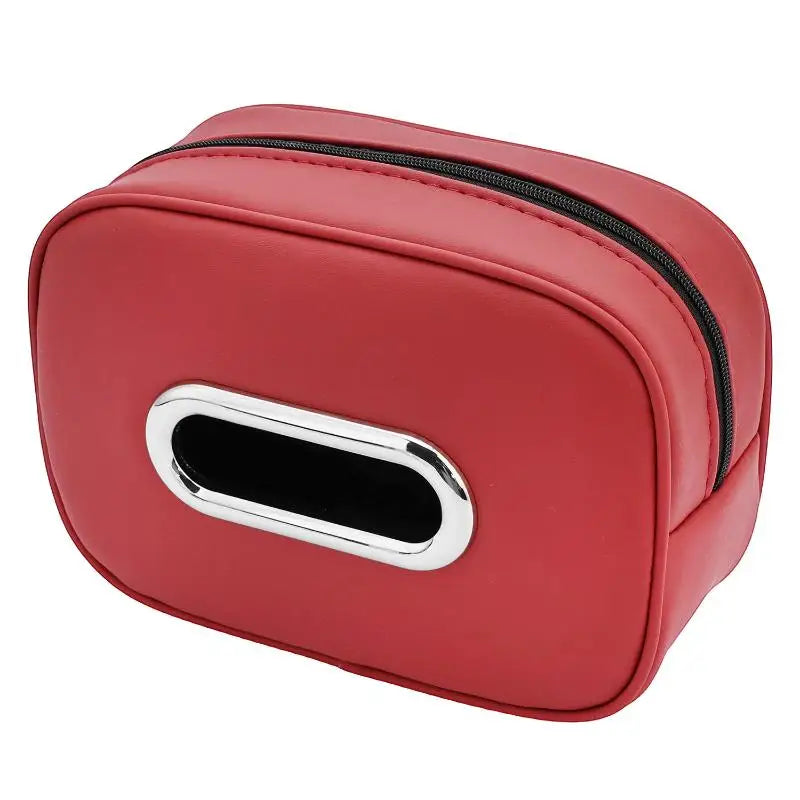 Nappa Leather Car Tissue Box Holder – Visor & Console Car Tissue Box Holder Qst A5