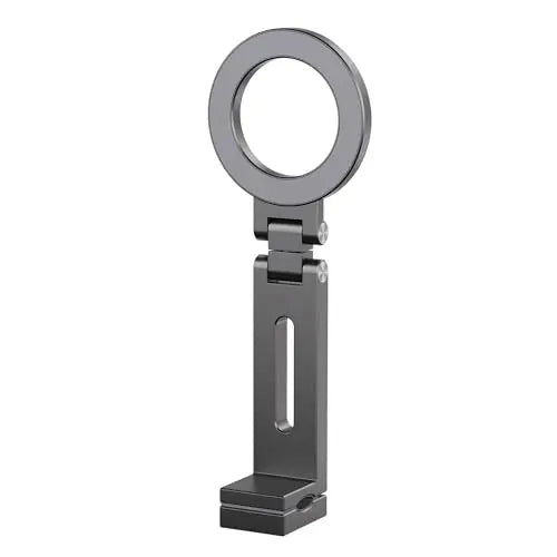 Universal Magnetic Phone Holder – Flexible Rotation Travel Mount Magnetic Phone Mount Qme Drak Gray