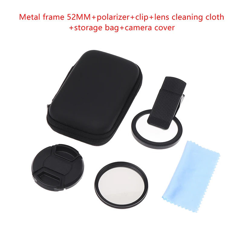 CPL Polarizer Clip-On Lens Filter for Mobile Photography Phone Lens Filter Qst A5
