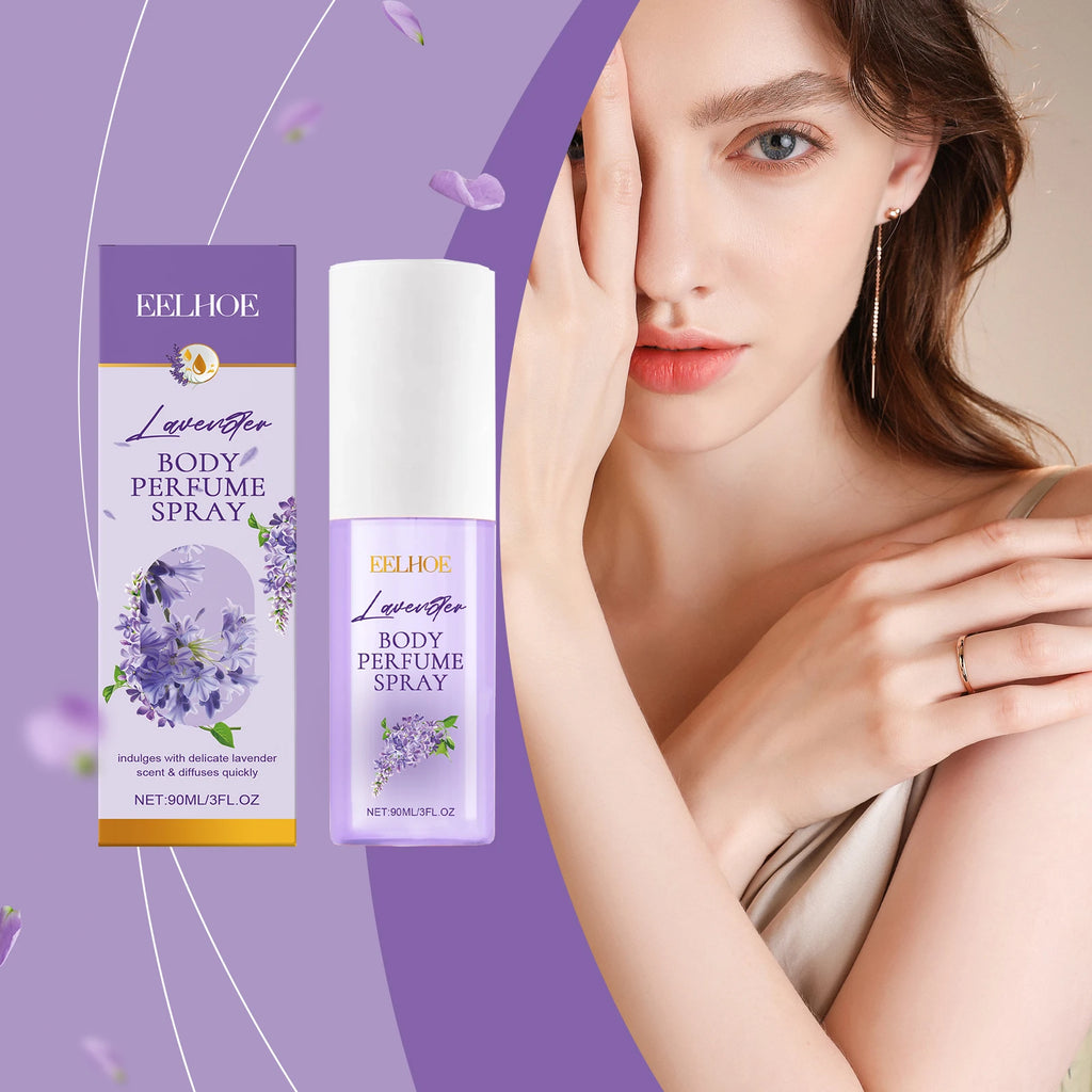 EELHOE Lavender Aromatherapy Body Fragrance Spray – Long Lasting Body Fragrance Spray Qst