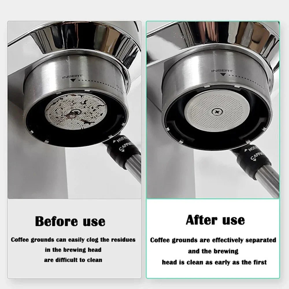 Reusable Espresso Puck Screen 51/53/58.5mm Stainless Steel Espresso Puck Screen Qme
