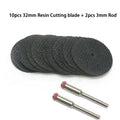 12pc Abrasive Rotary Tool Accessories Set – Drill Bit Kit Rotary Tool Accessory Set Qme 12pcs