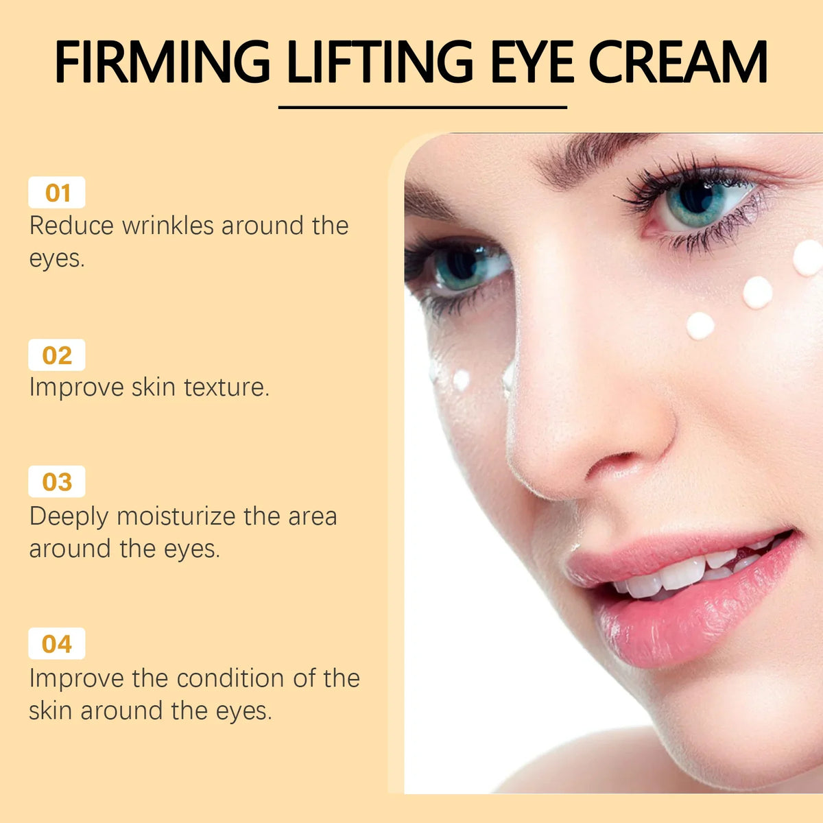 Retinol Eye Cream – Firming, Dark Circle & Wrinkle Care Retinol Eye Cream Qme