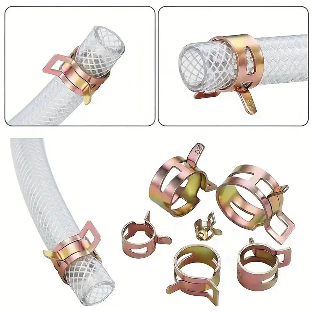 Manganese Steel Spring Hose Clamp Kit | Low Pressure Air Fastener Spring Hose Clamp Kit Qme