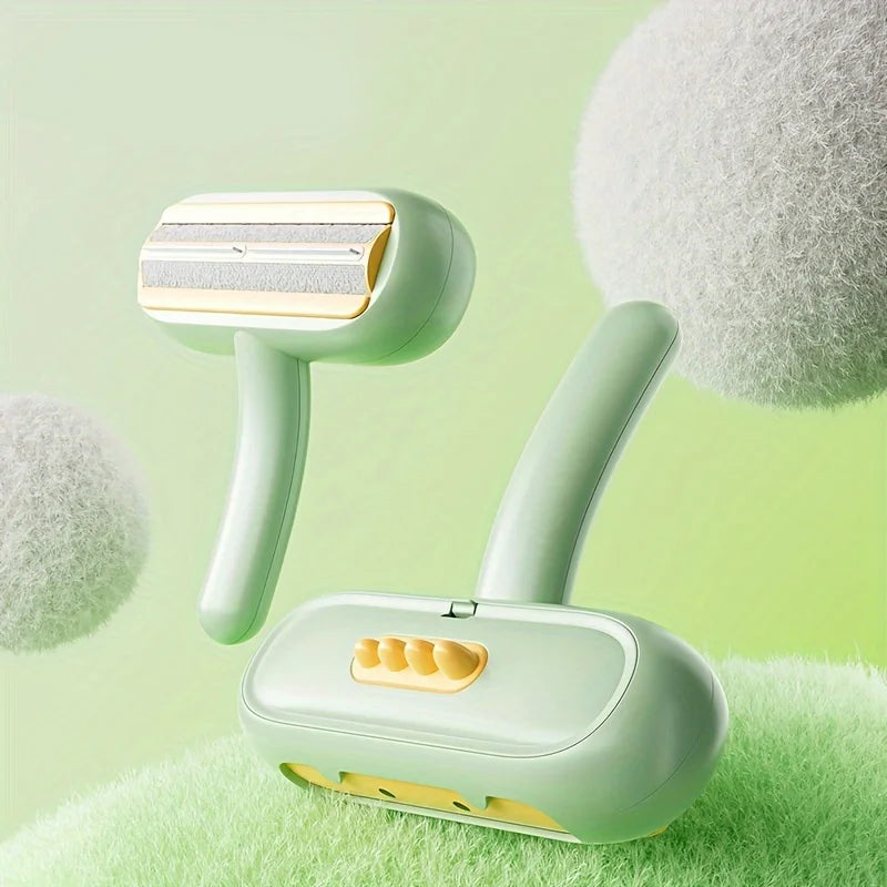 Reusable Pet Hair Remover – Furniture, Sofas & Carpets Pet Hair Remover Qme green