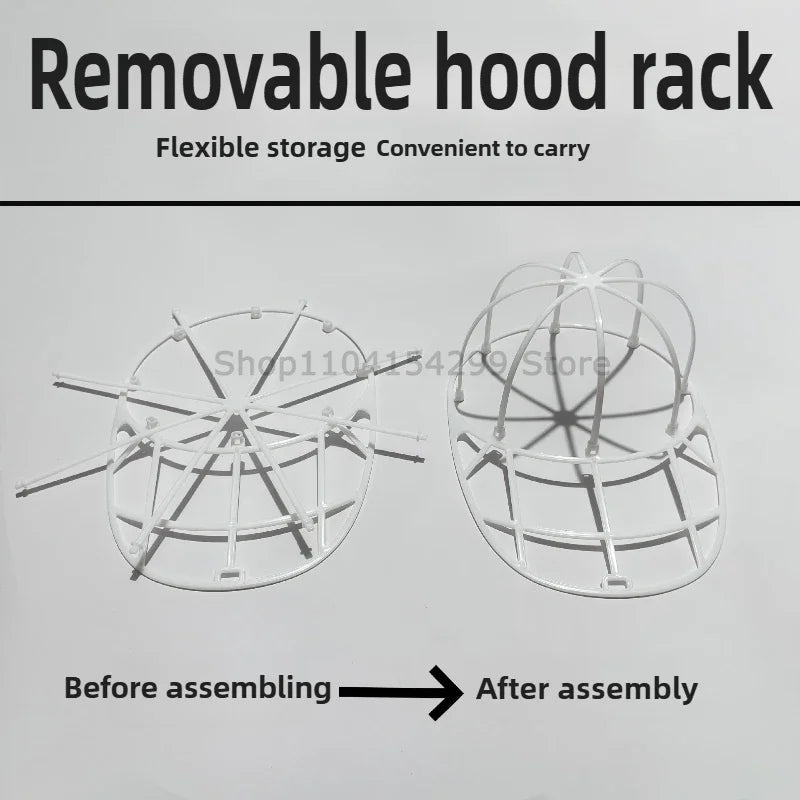 Baseball Cap Washer & Drying Rack – Shape-Keeping Hat Frame Hat Washing Frame Qme