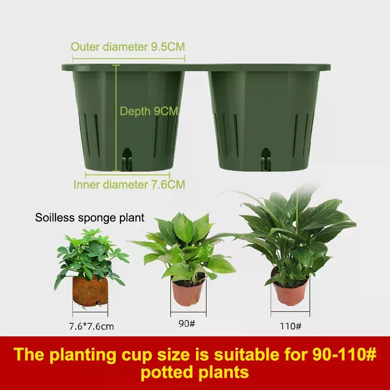 Wall Hanging Planter Pot | Vertical Garden for Succulents Wall Hanging Planter Qme