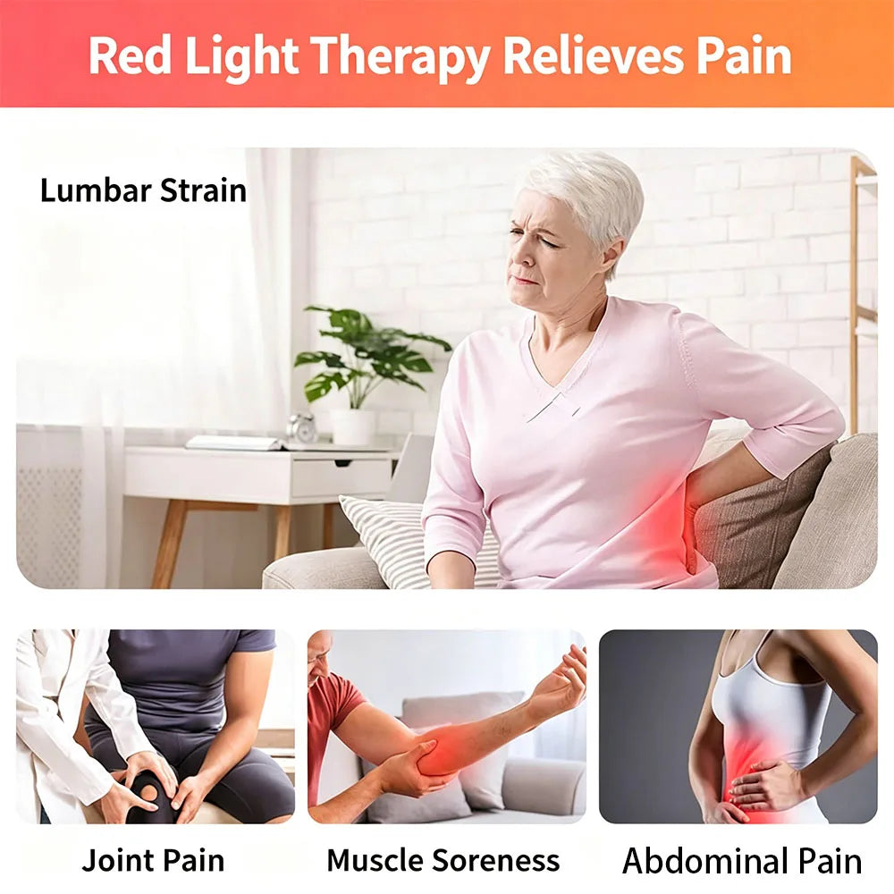210 LED 660nm 850nm Red Light Therapy Wrap for Body & Pets Light Therapy Wrap Qst